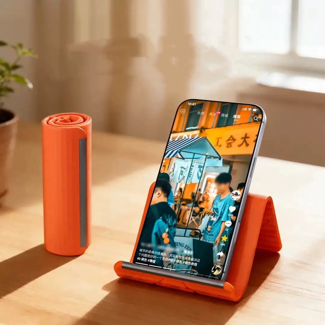 Laptop Stand - Flexibler Tragbarer Telefonständer aus Silikon für