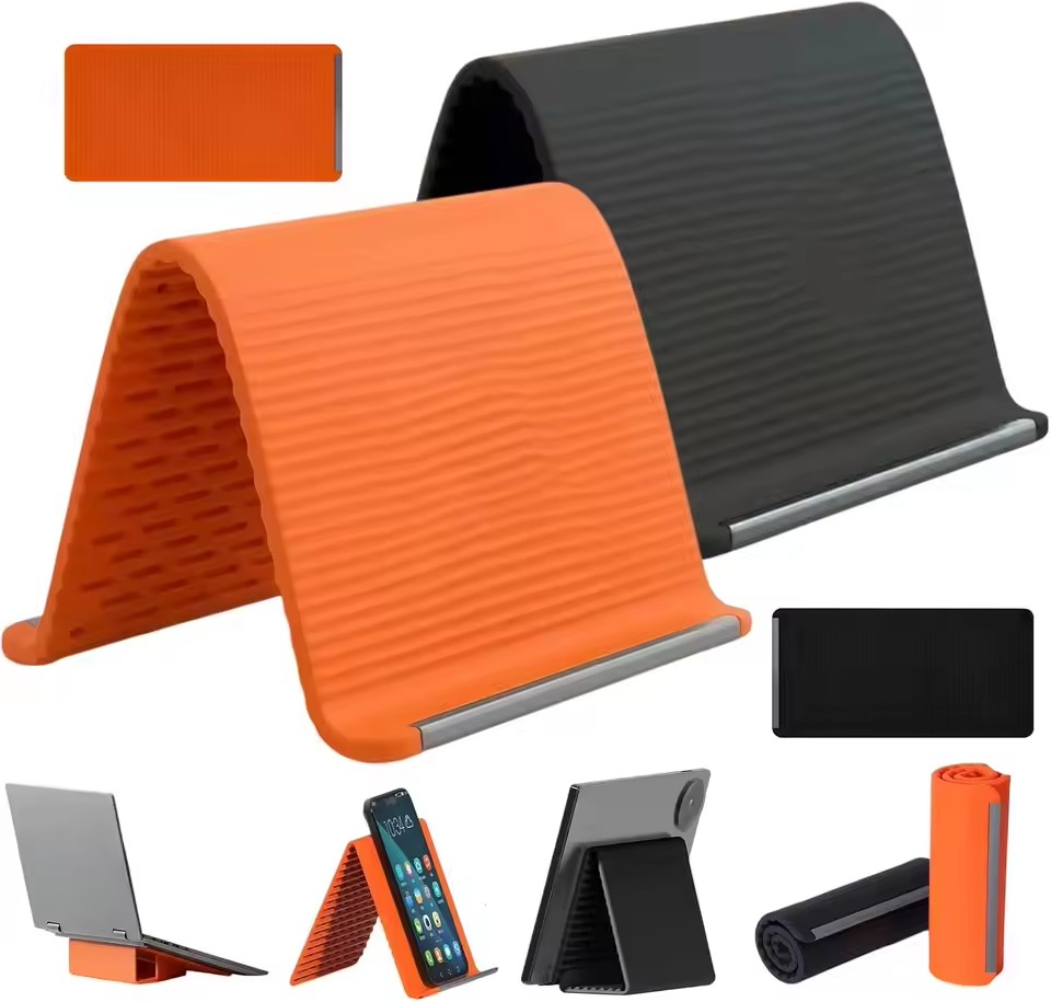 Laptop Stand - Praktischer, tragbarer Handyhalter aus Silikon, geeignet