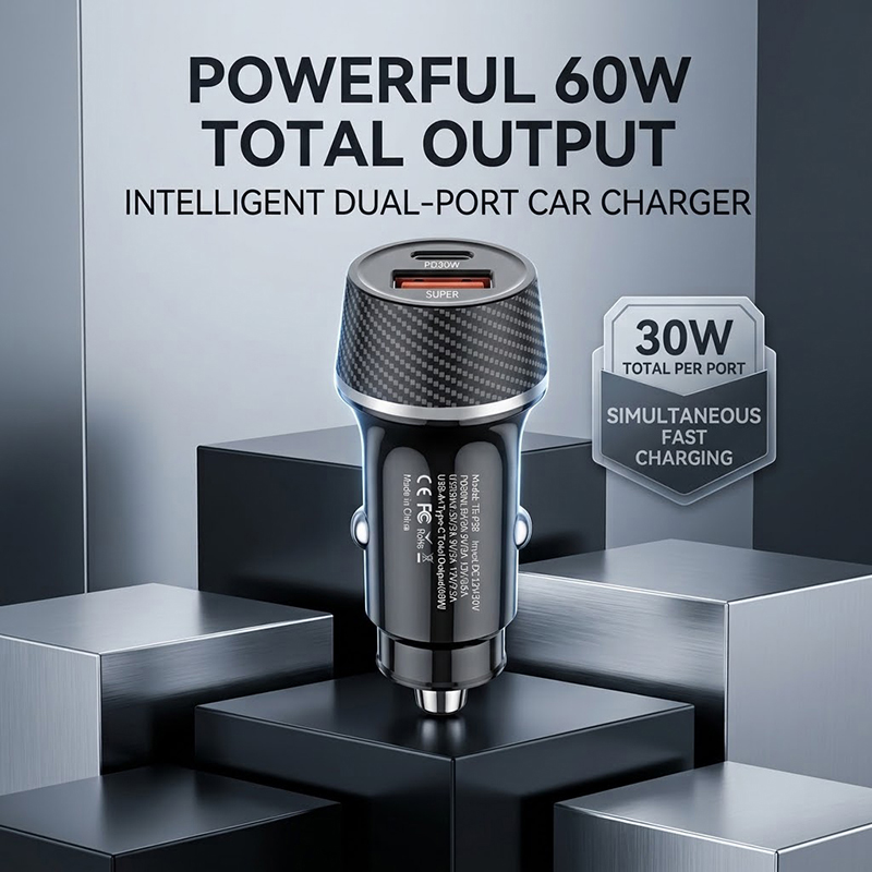 Schnelles Autoladegerät 60W Du – Usb C Hub Bewertung und Preis