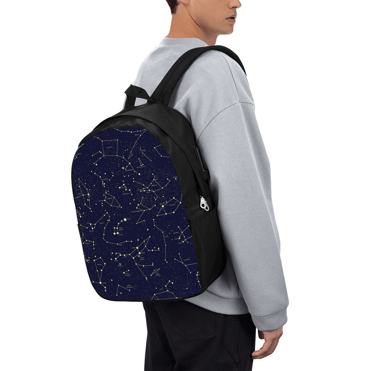 Nachthimmel, goldene himmlisch – Laptop Bag Bewertung und Preis