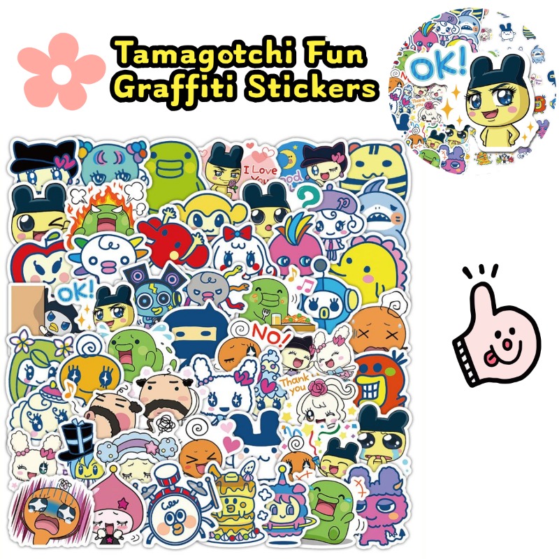 Japanische Tamagotchi-Aufklebe – Laptop Original Accessories Bewertung und Preis